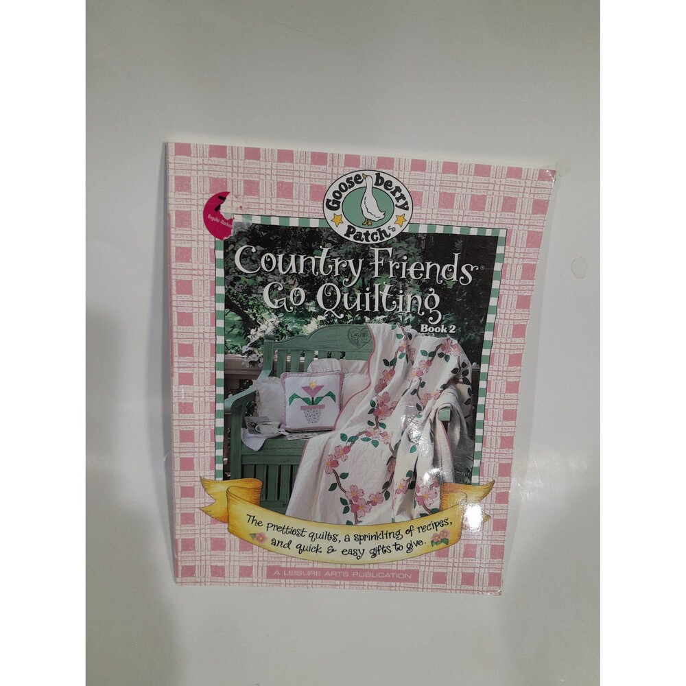 Vintage Quilt Pattern Book Gooseberry Patch Country